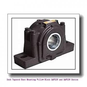 2.688 Inch | 68.275 Millimeter x 1.75 in x 14.25 in  timken SAF 22616 Inch Tapered Bore Mounting Pillow Block SAF225 and SAF226 Series
