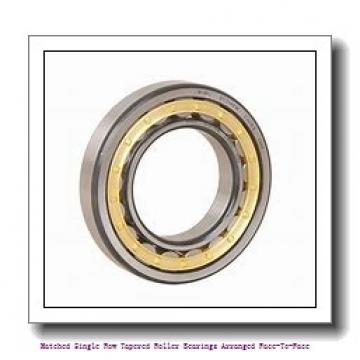 skf 31314/DF Matched Single row tapered roller bearings arranged face-to-face