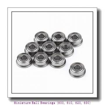 timken 606-2RS Miniature Ball Bearings (600, 610, 620, 630)