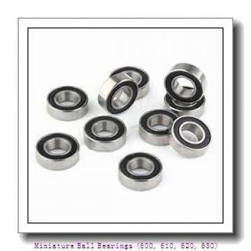timken 619/5-2RS Miniature Ball Bearings (600, 610, 620, 630)