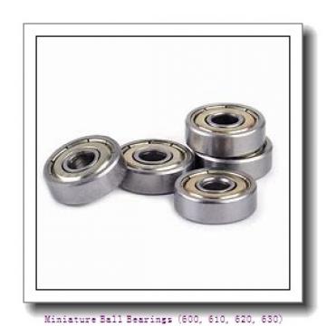 6 mm x 19 mm x 6 mm  timken 626-2RS-C3 Miniature Ball Bearings (600, 610, 620, 630)
