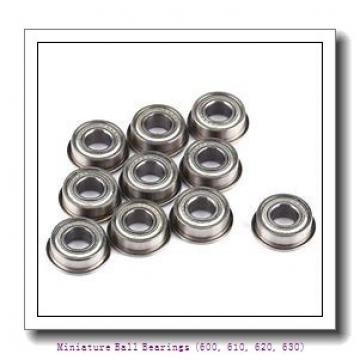 timken 618/5-2RS Miniature Ball Bearings (600, 610, 620, 630)